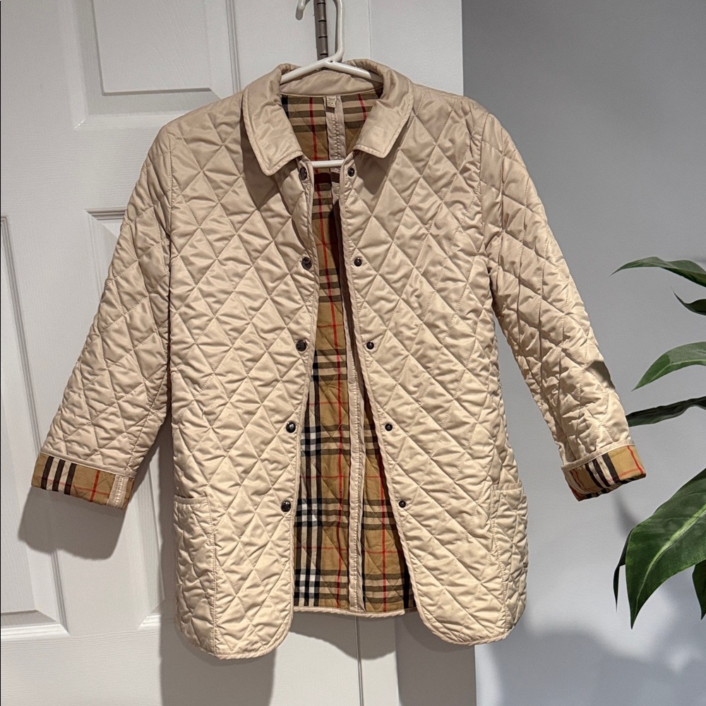 Quilted Beige Jacket